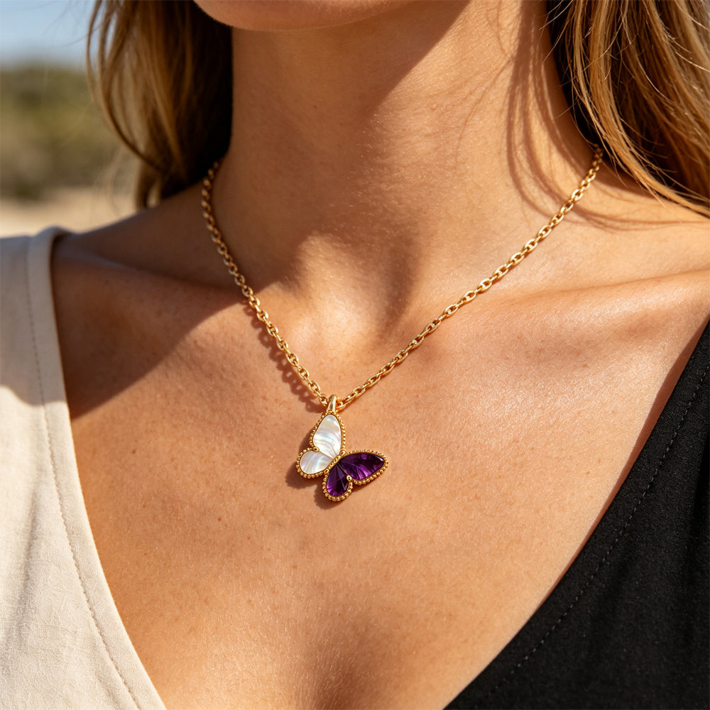 Mindjewel Persephone Rebirth Pendant: The Goddess’s Butterfly of Light & Shadow