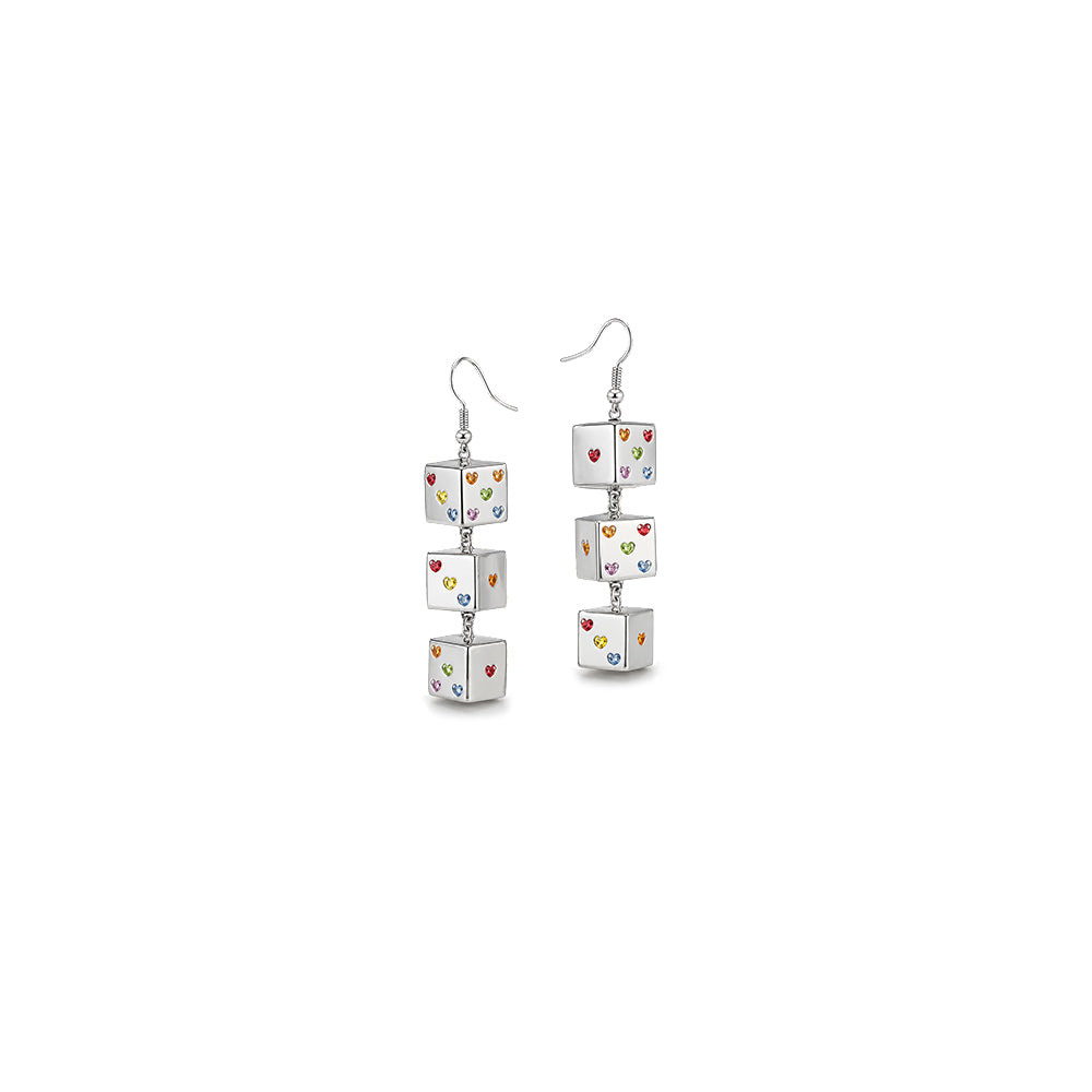 Goddess Dice Earrings