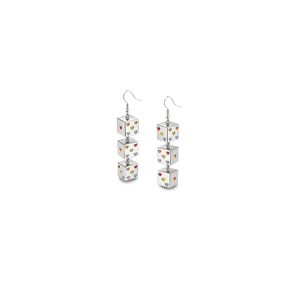 Goddess Dice Earrings