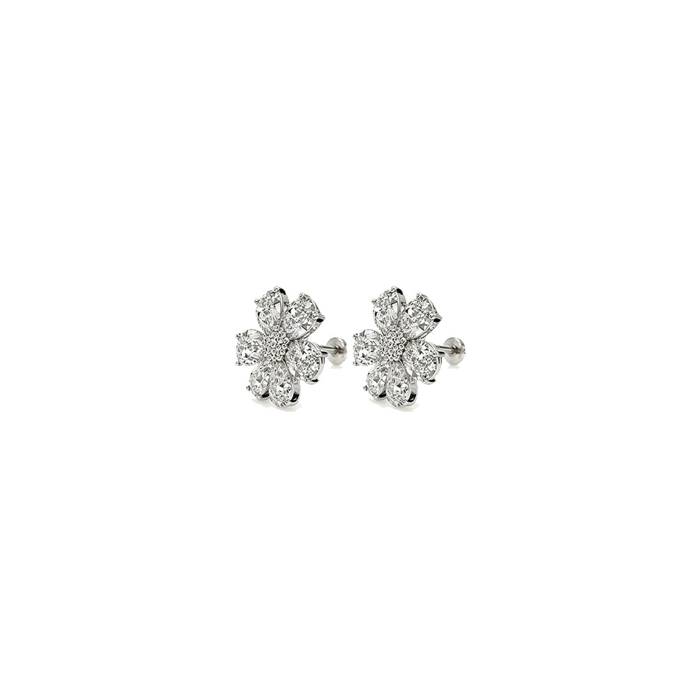 Venus Myrtle Stud Earrings