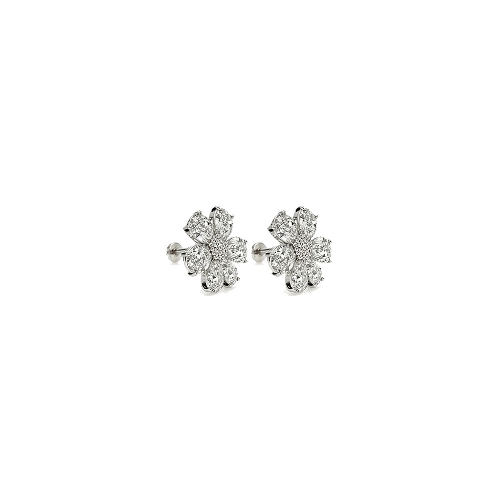 Venus Myrtle Stud Earrings